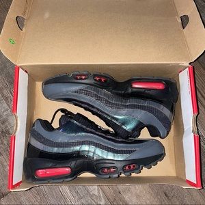Air Max 95 (Red and Black) 9